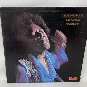 Jimi HENDRIX UK Hendrix In The West ALBUM RARE 1971 red label LP